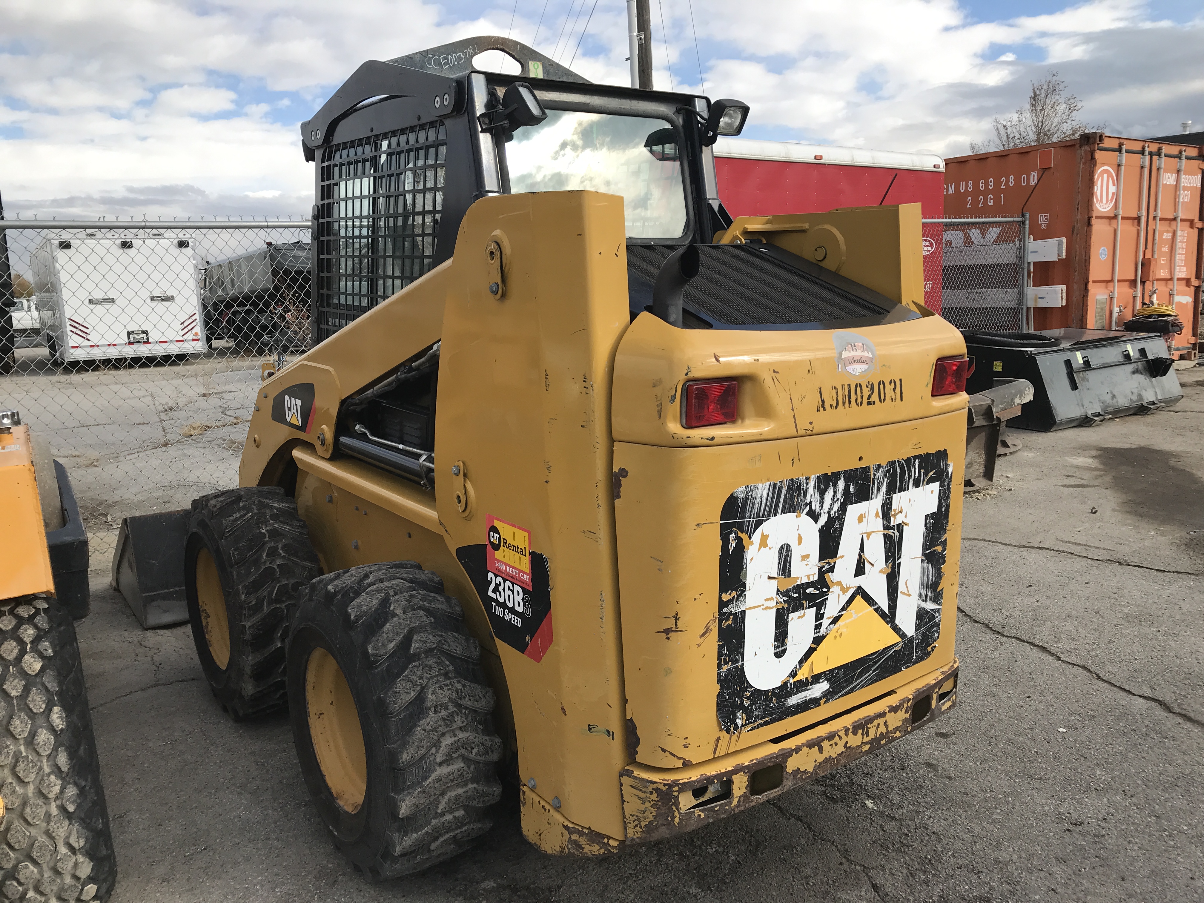 236B SKID STEER LOADER & ATTACHMENTS - Dogface Heavy Equipment Sales ...