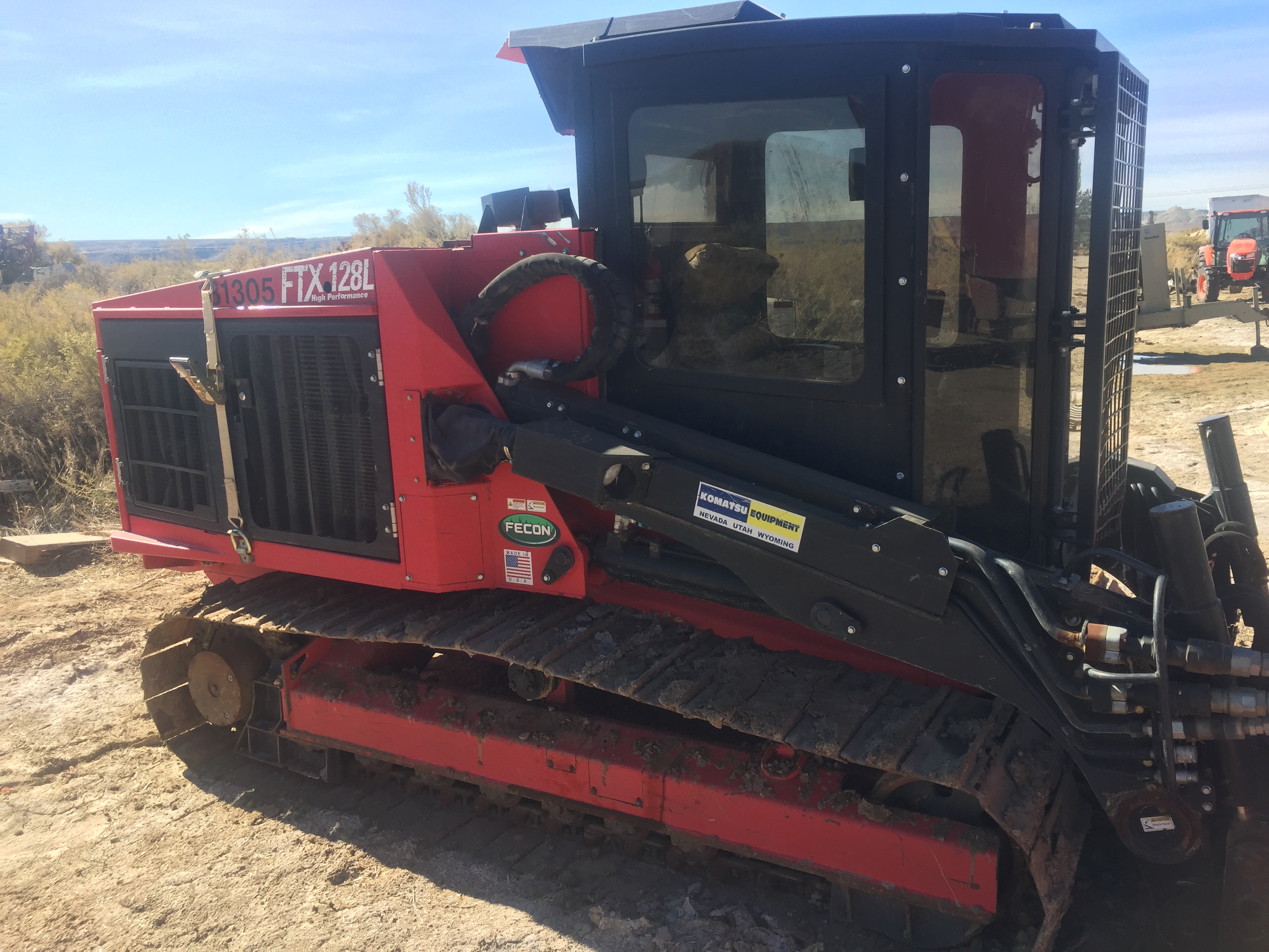 FTX128L Track Machine Dogface Heavy Equipment Sales Dogface Heavy