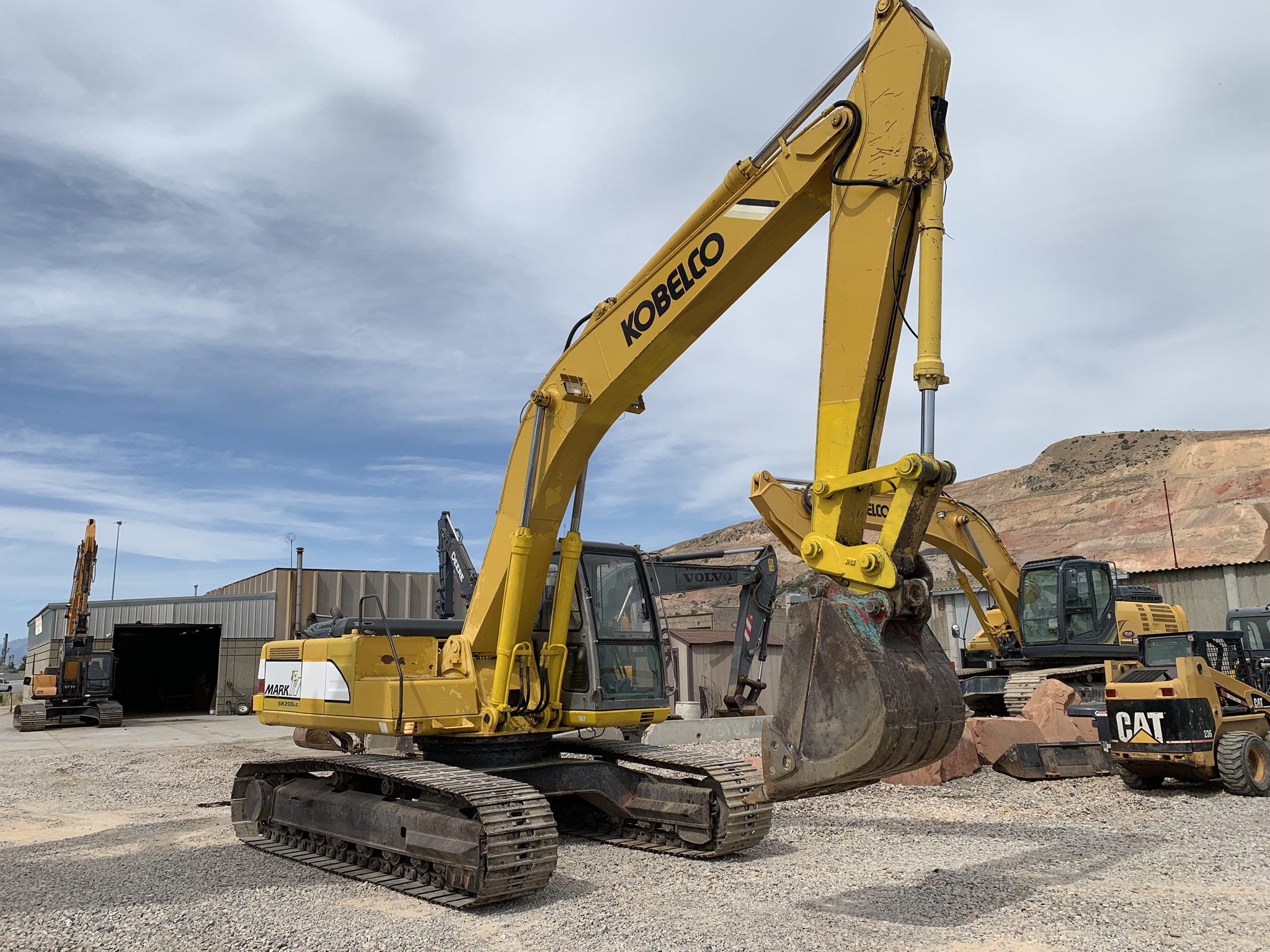 開店記念セール！ - EXCAVATOR IV MARK SK200LC Dogface Sales Equipment Heavy ミニカー