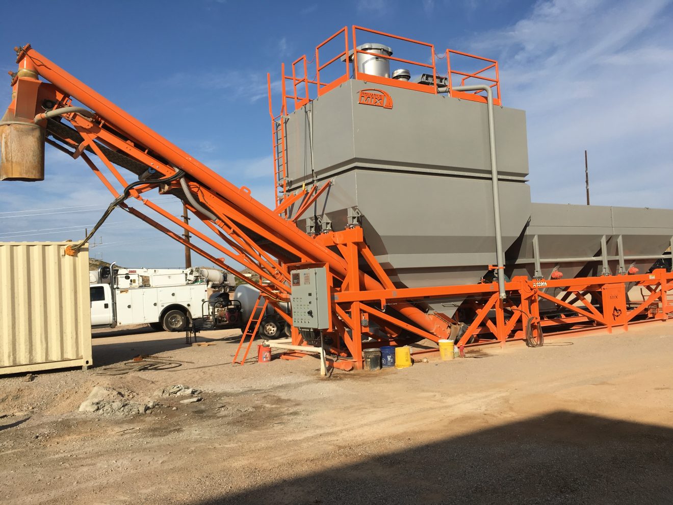 used Axiom cement mix plant-1