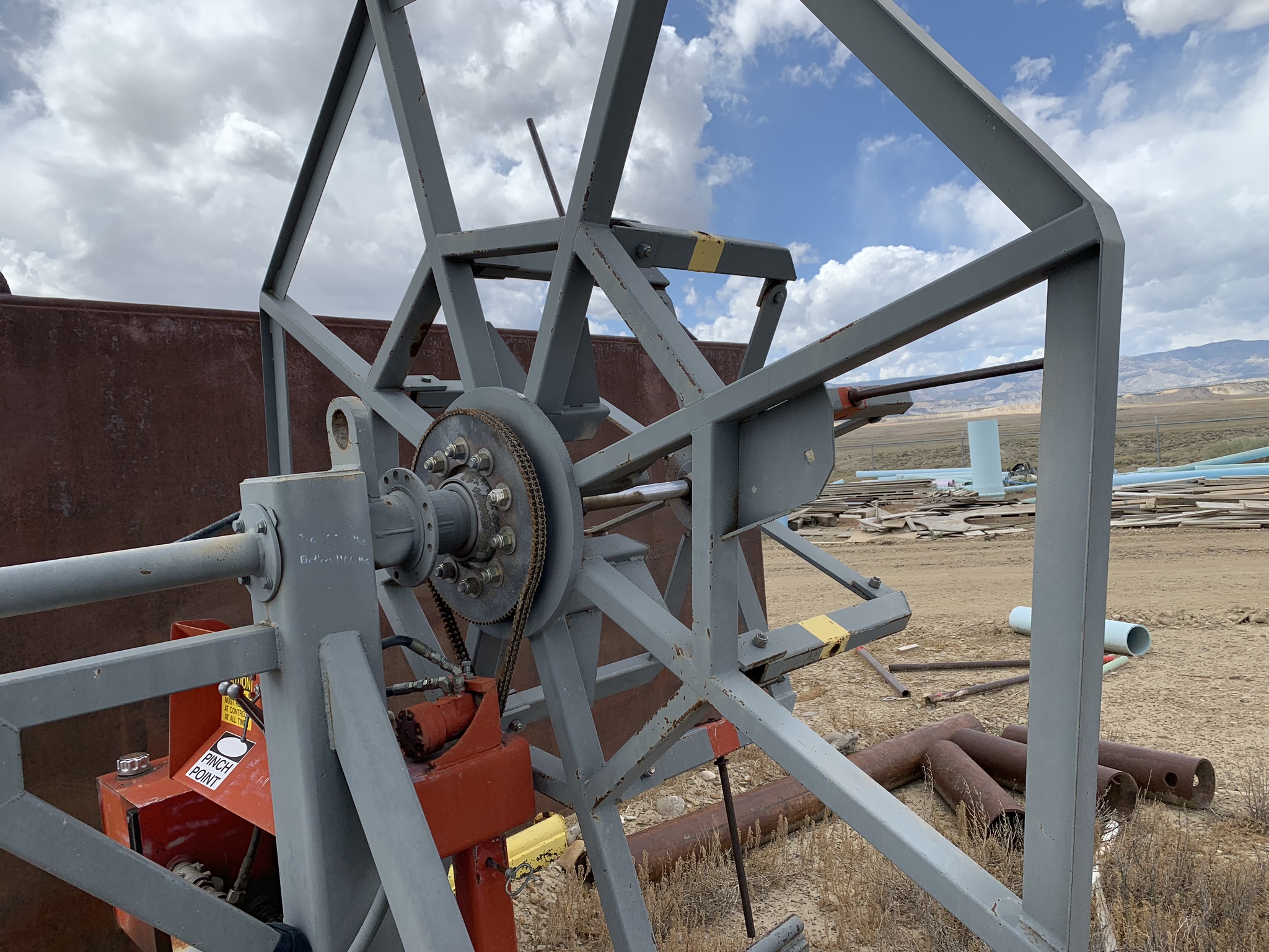 POLLY PIPE REEL Dogface Heavy Equipment Sales Dogface Heavy