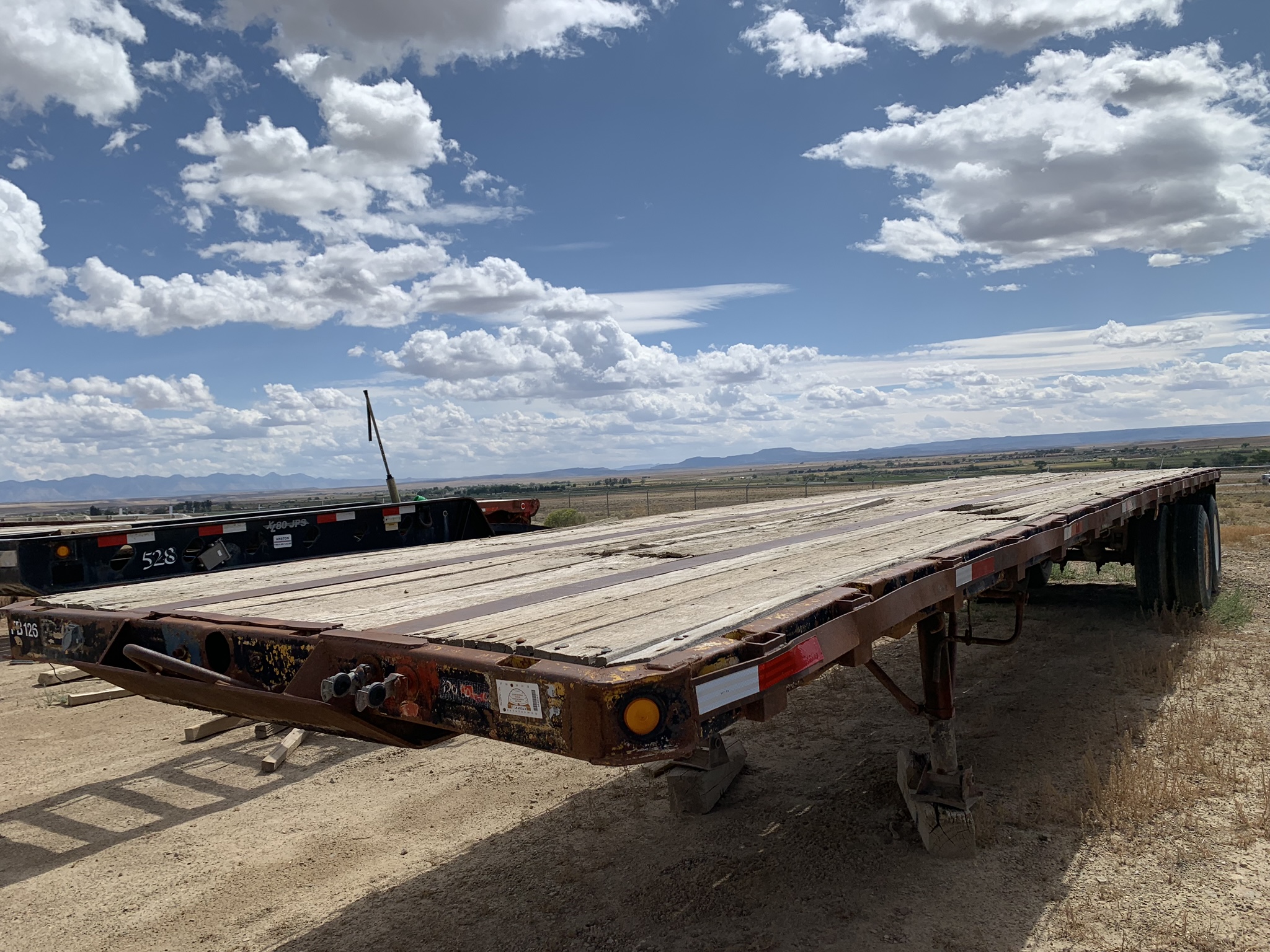 U Haul Flat Bed Trailer - gs97keq