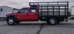 F550 4x4 4 door Flatbed Truck-1
