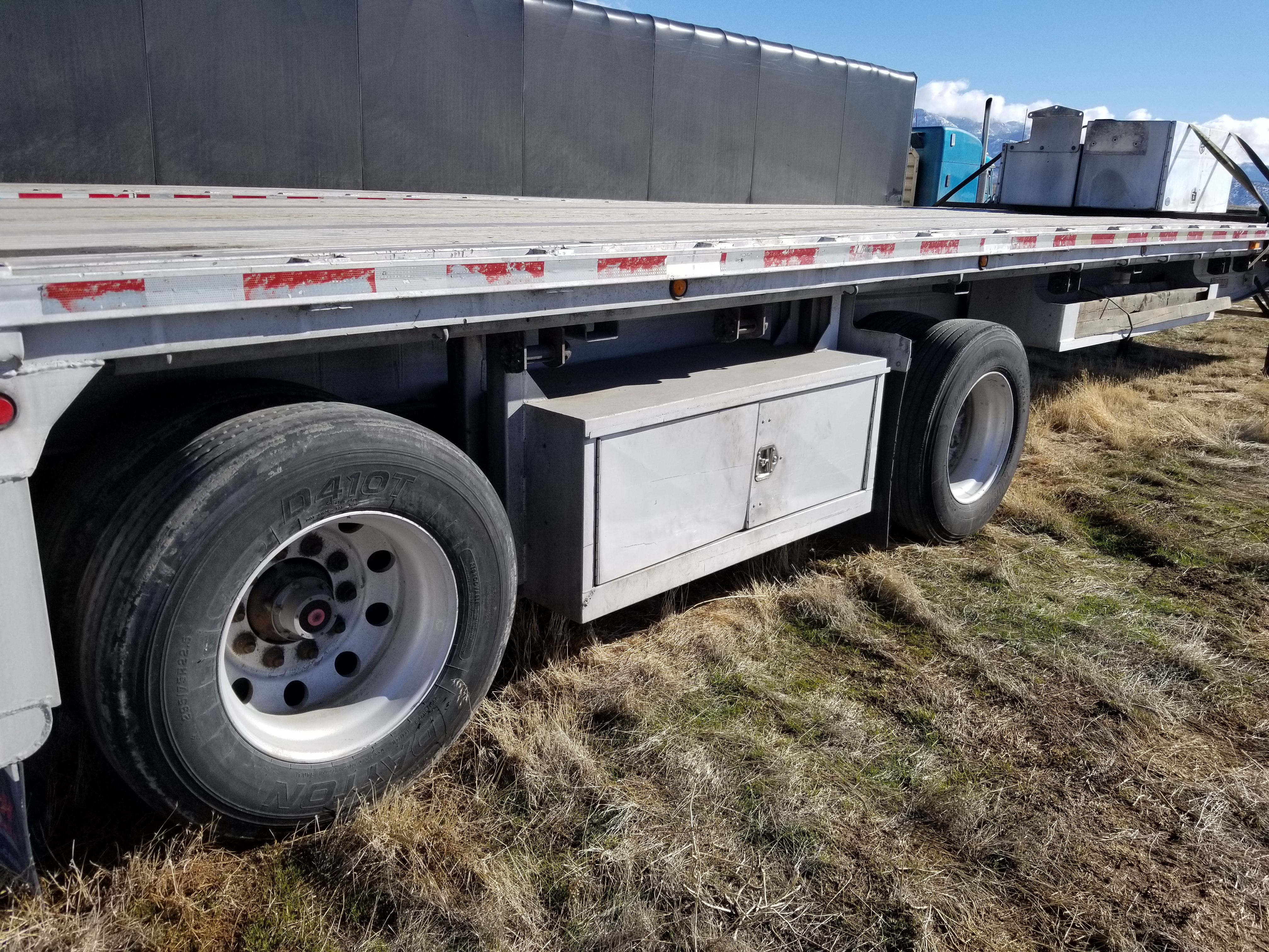 2. 48 x102 PHANTOM ALUMINUM FLAT BED TRAILERS Dogface Heavy Equipment