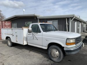 1992 FORD F350 UTILITY SERVICE TRUCK