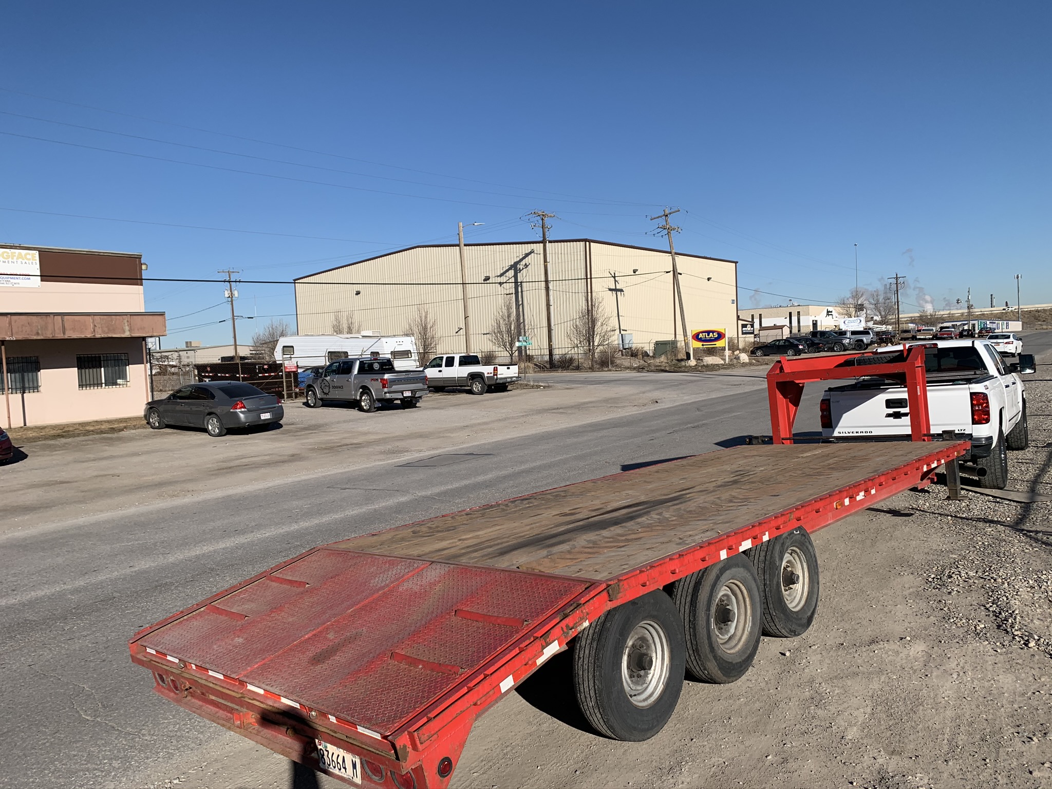15,000 GOOSE NECK TRIPLE AXLE TRAILER Dogface Heavy Equipment Sales
