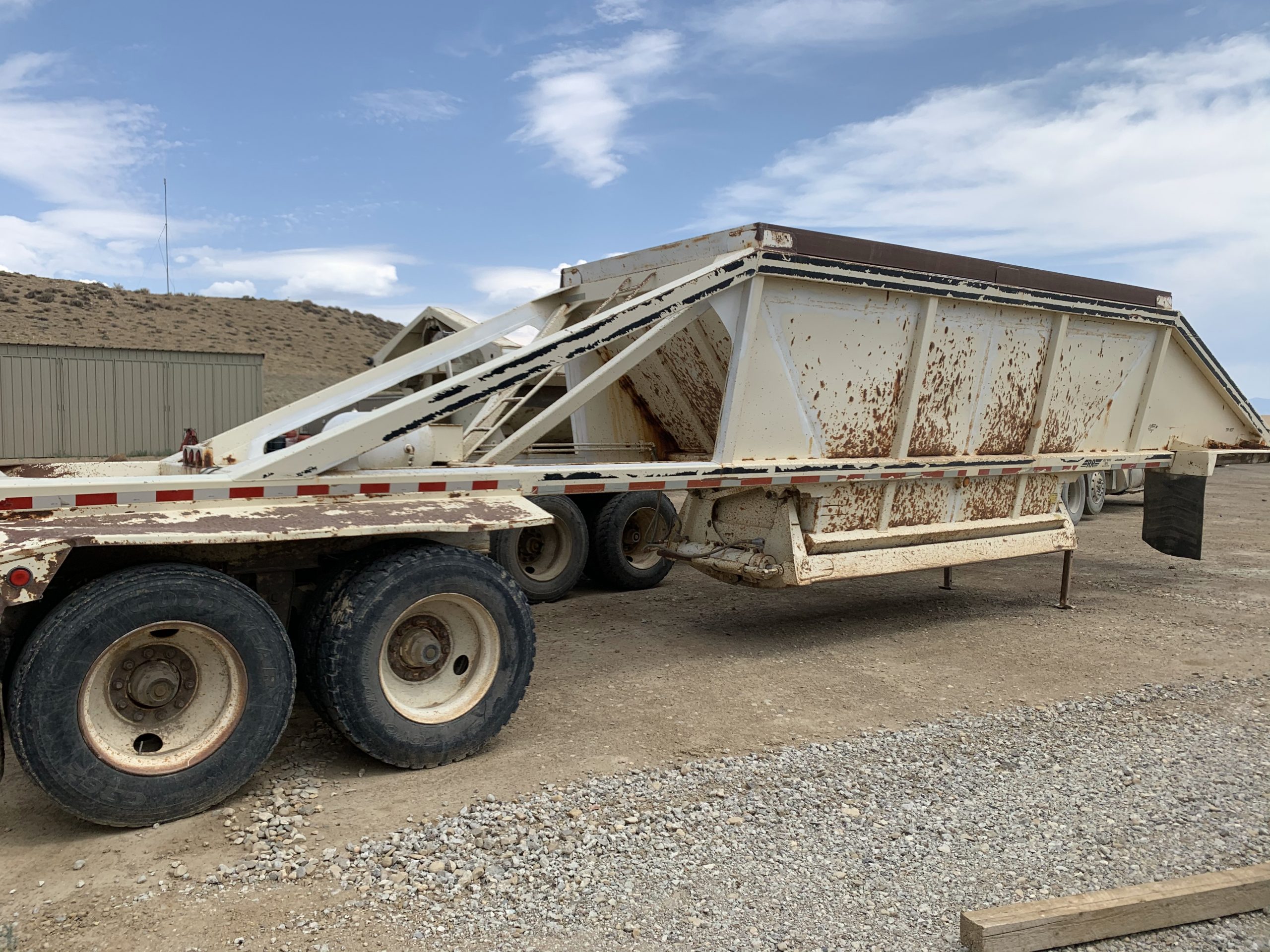 TANDUM AXLE BELLY DUMP TRAILER Dogface Heavy Equipment Sales