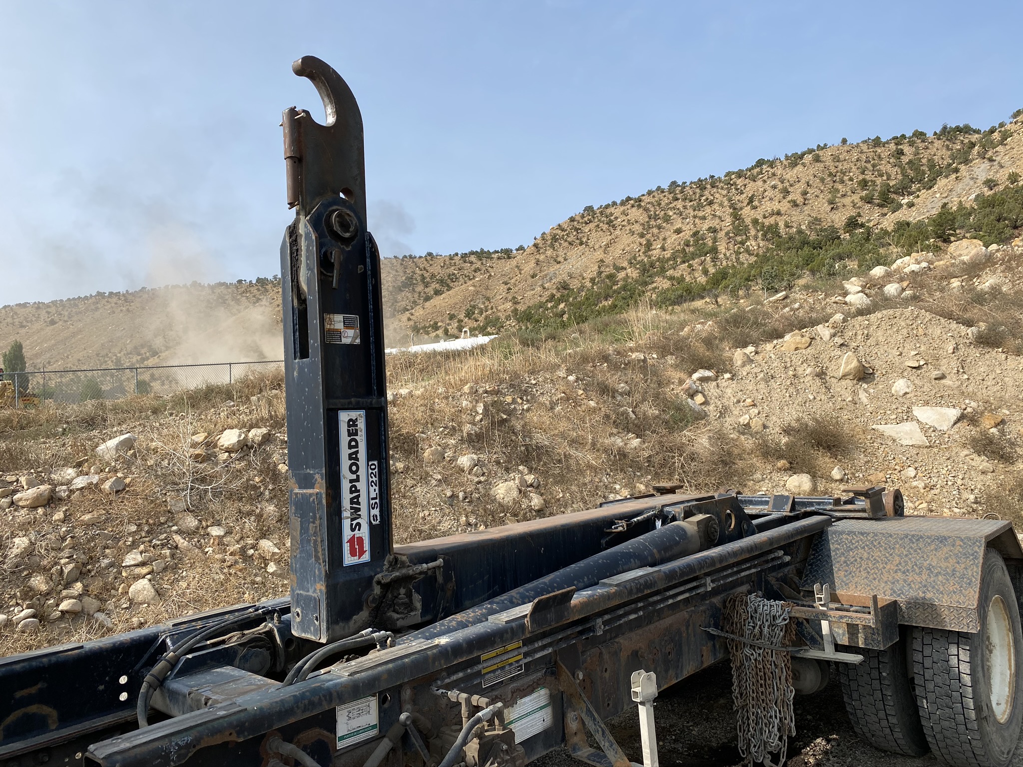 4400 HOOK DUMPSTER TRUCK Dogface Heavy Equipment Sales Dogface