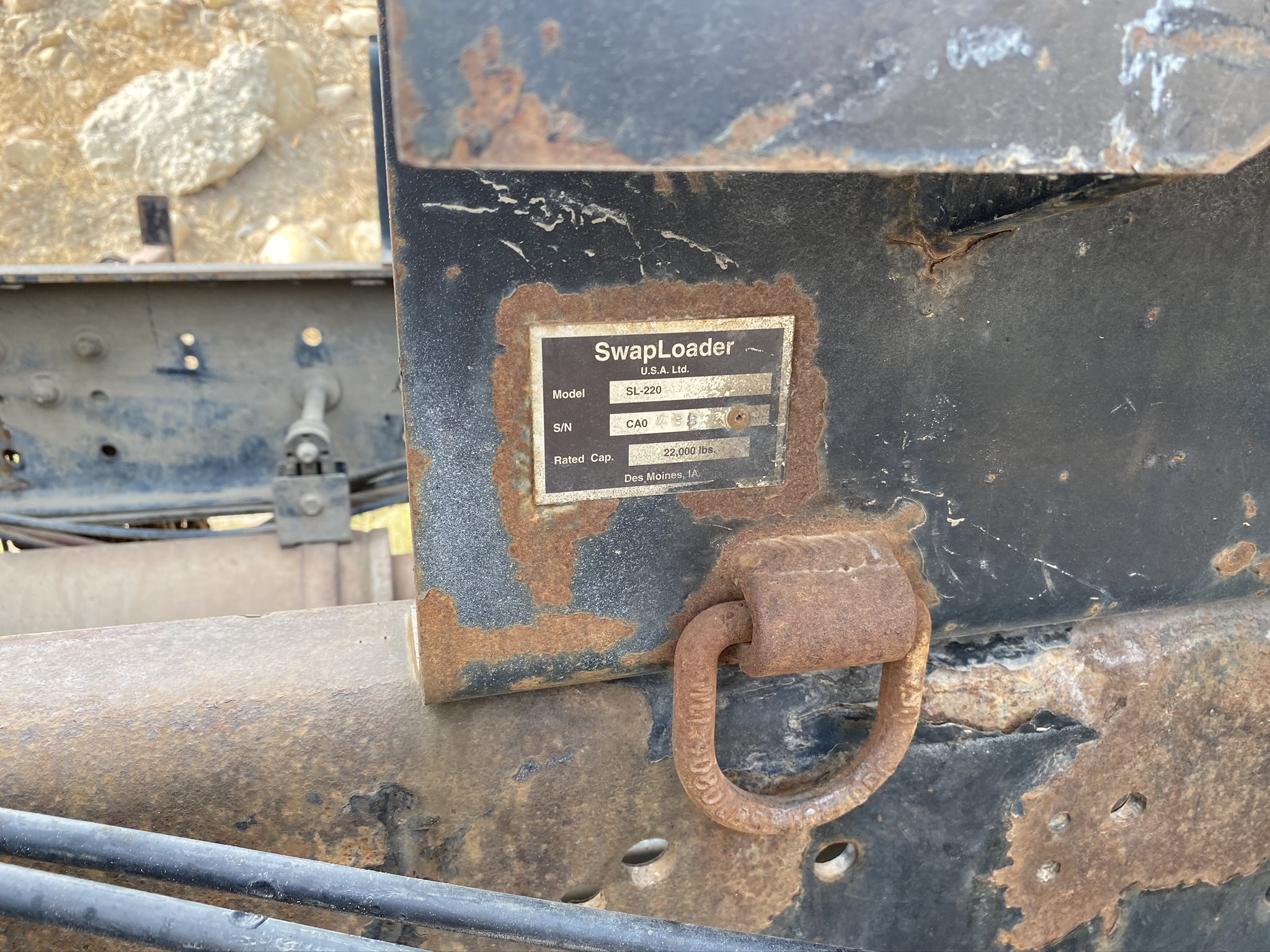 4400 HOOK DUMPSTER TRUCK Dogface Heavy Equipment Sales Dogface