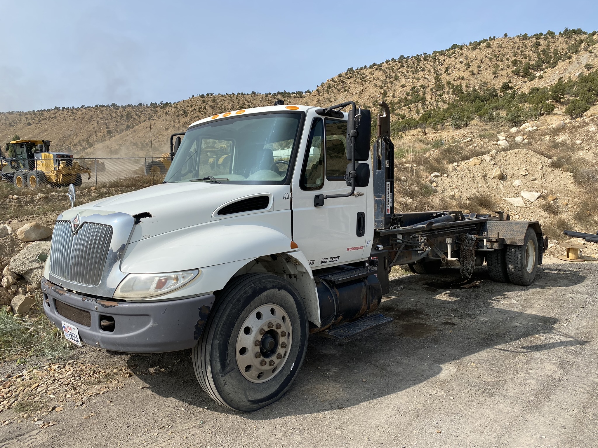 4400 HOOK DUMPSTER TRUCK Dogface Heavy Equipment Sales Dogface