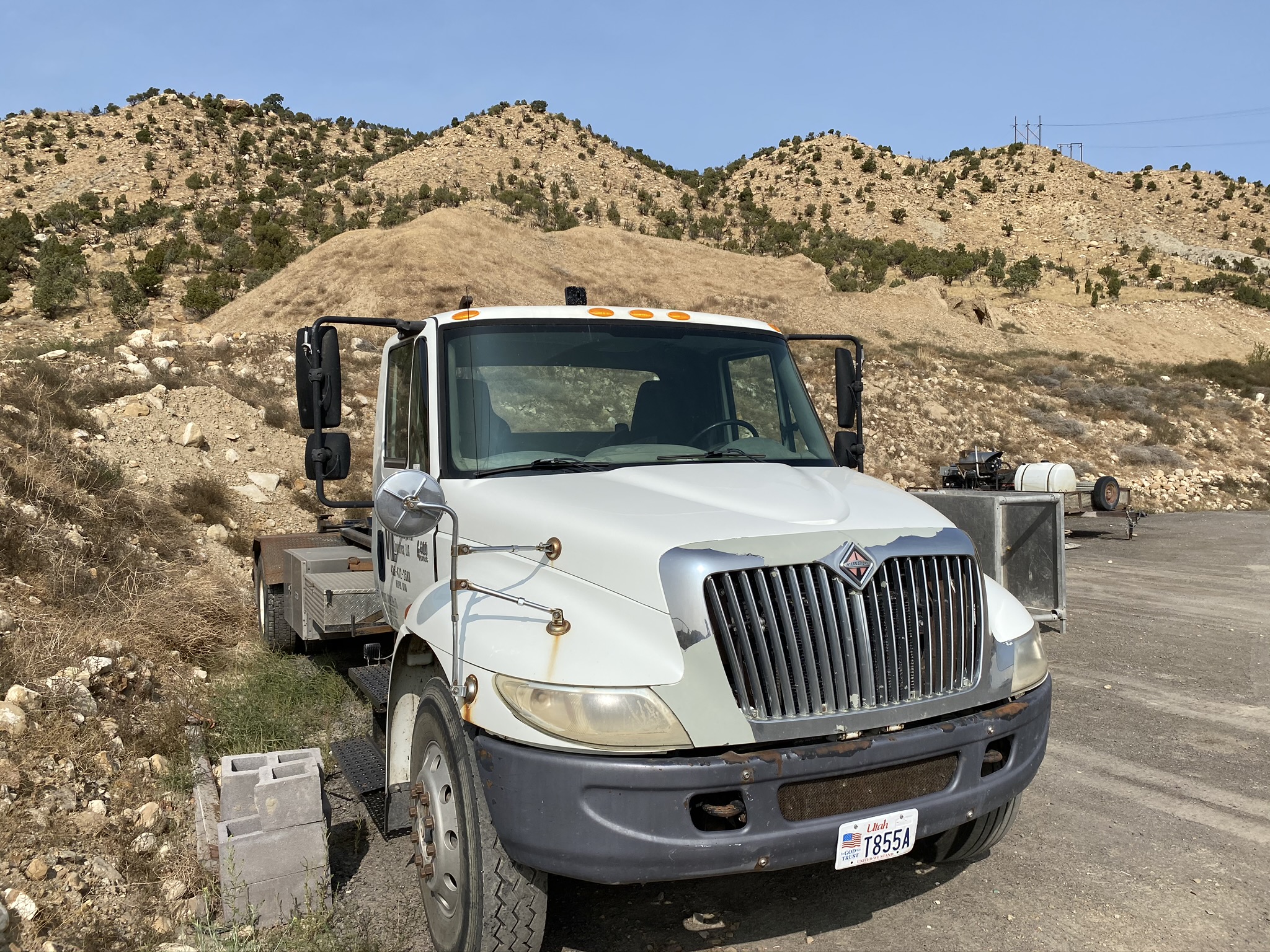 4400 HOOK DUMPSTER TRUCK Dogface Heavy Equipment Sales Dogface