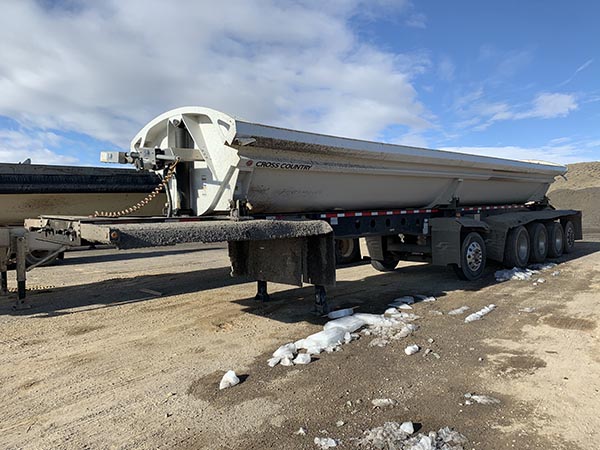 2019 CROSS COUNTRY 5 AXLE SIDE DUMP TRAILER