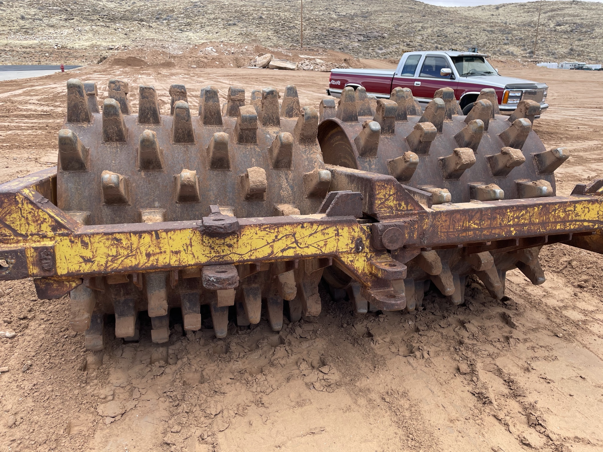 10' Letourneal Sheeps Foot Tow Behind Dogface Heavy Equipment Sales Dogface Heavy Equipment