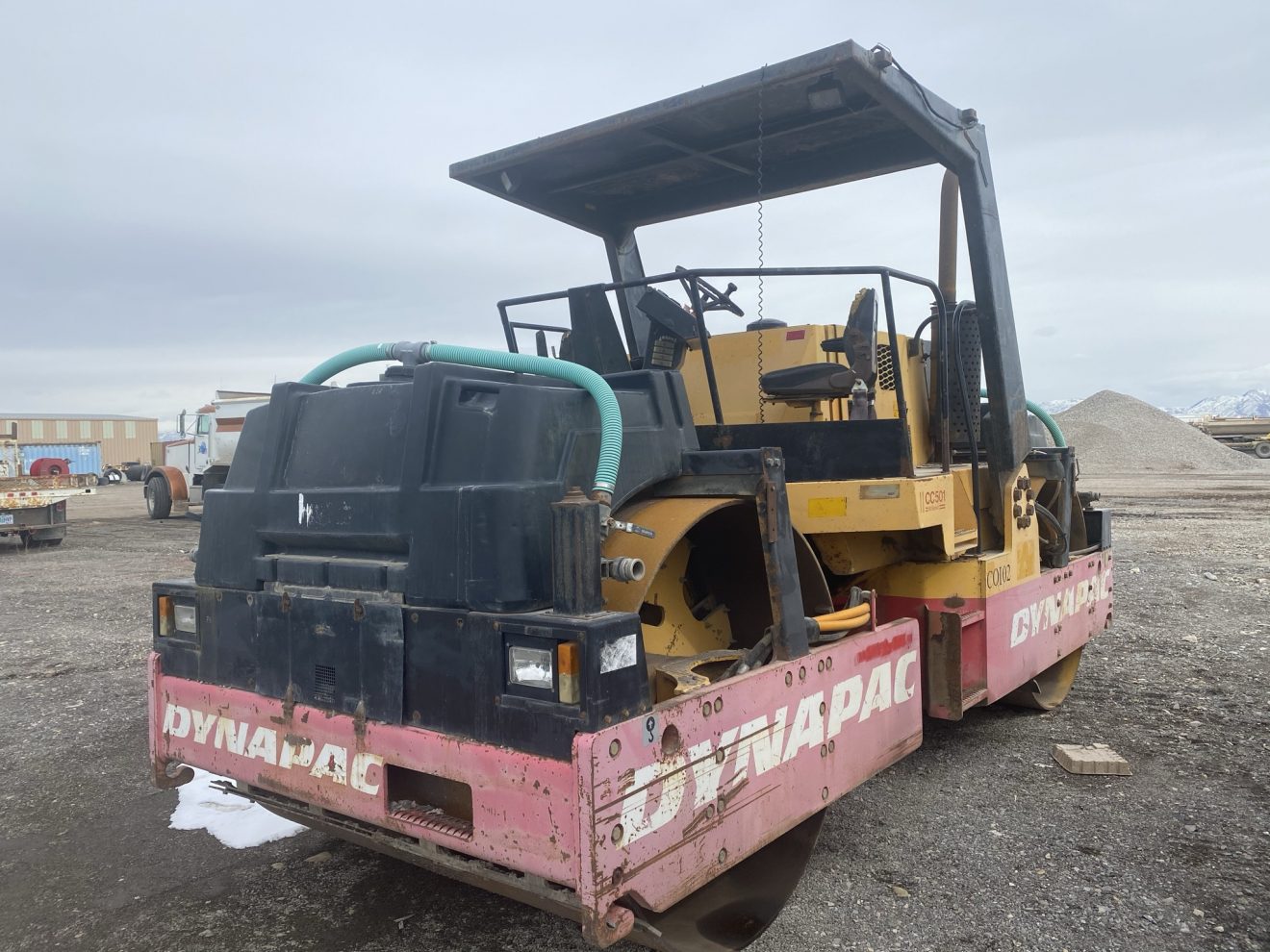 1998 DYNAPAC MODEL CC501 84" 50 SERIES DOUBLE DRUM SMOOTH COMPACTOR