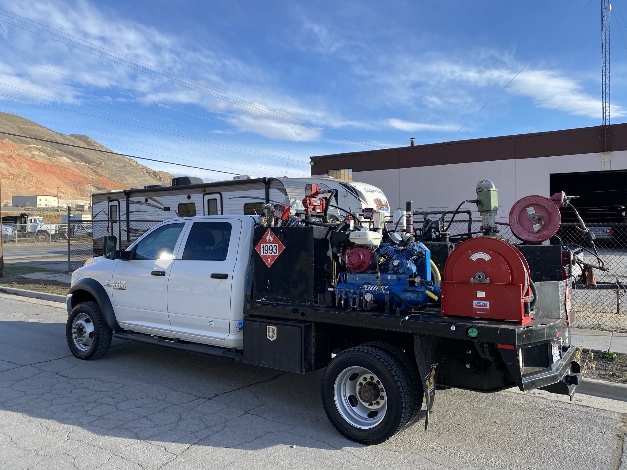 5500 FLATBED SERVICE TRUCK Dogface Heavy Equipment Sales Dogface 