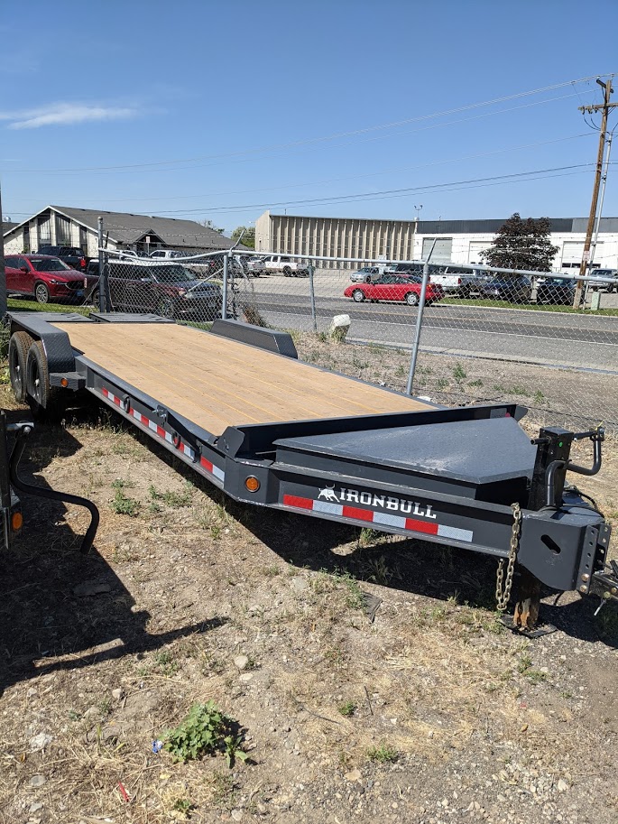 2021 IRON BULL 7x22 HEAVY EQUIPMENT TRAILER