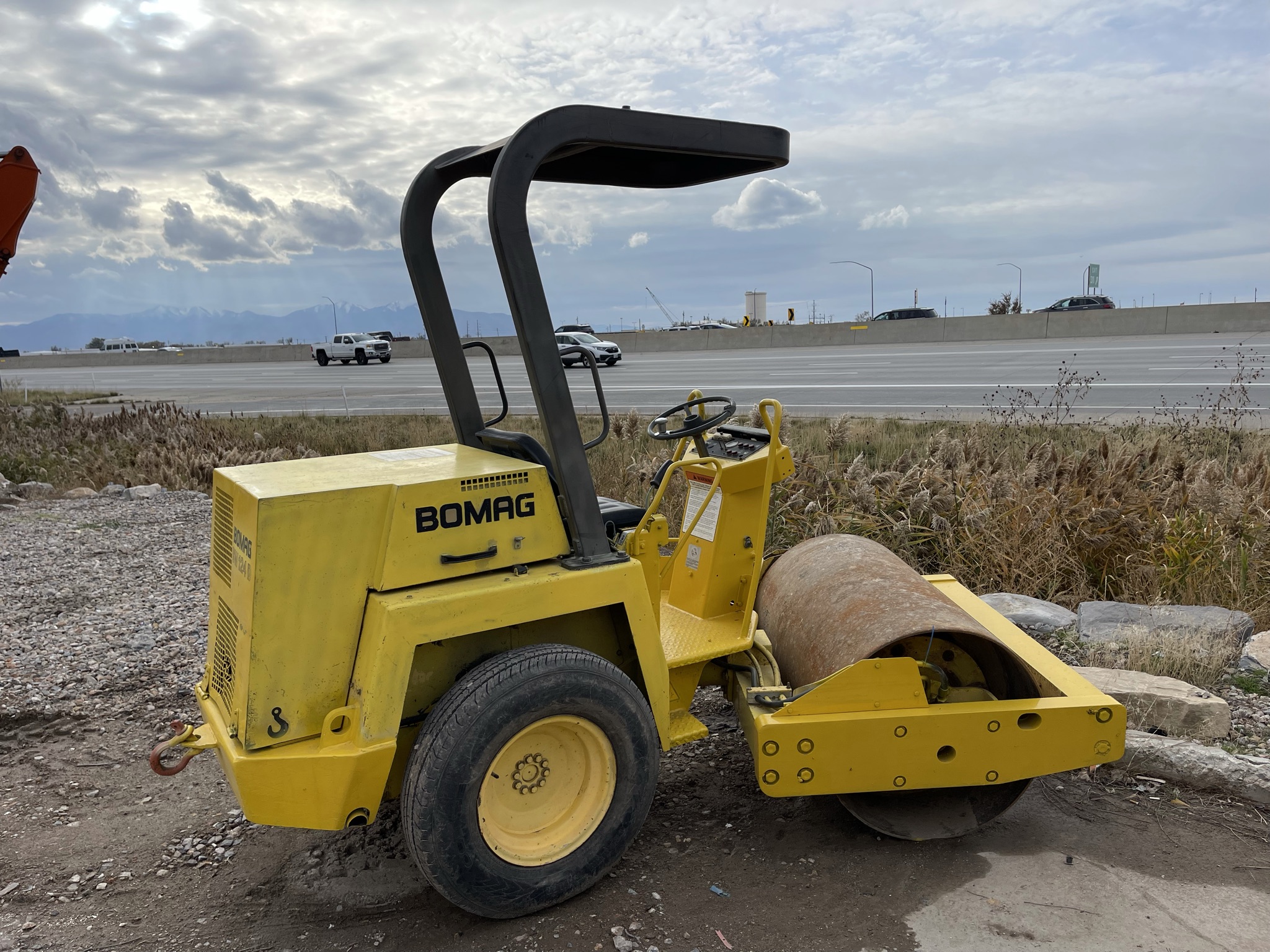 124D 48" SMOOTH DRUM ROLLER Dogface Heavy Equipment Sales Dogface