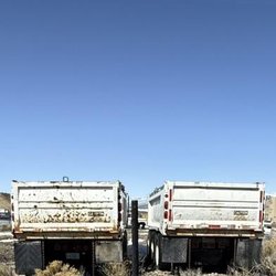 2 NICE CLEMENT 3 AXLE PUP TRAILERS. ONE 1.1996 AND ONE 1997