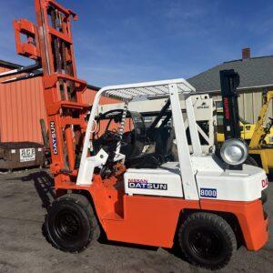 1986 DATSUN MODEL CF03 8,000 POUND FORKLIFT