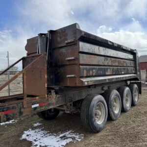 4 AXLE PUP TRAILER