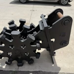 24″ 200 SIZE 80MM EXCAVATOR COMPACTION WHEEL