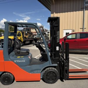 2018 TOYOTA MODEL 25SAS,8FGCU25 5,000 POUND FORKLIFT